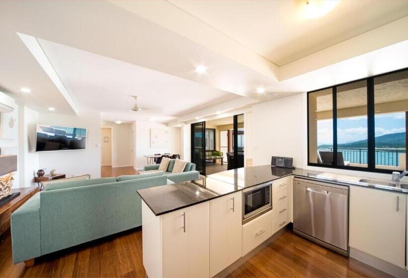 Апартаменты Deluxe 1 Спальня Вид на Море, Pinnacles, Airlie Beach