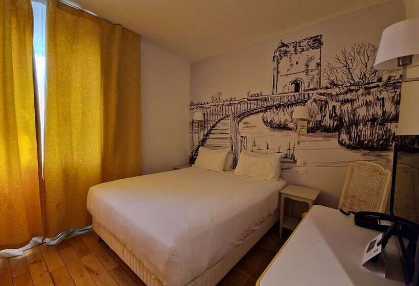 Номер Стандарт, Logis Vignes Blanches Hôtel Cosy Et Restaurant De Terroir