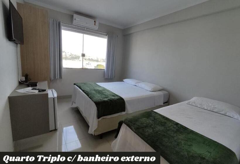 Трежместный Номер Economy, Capitólio Home Suítes