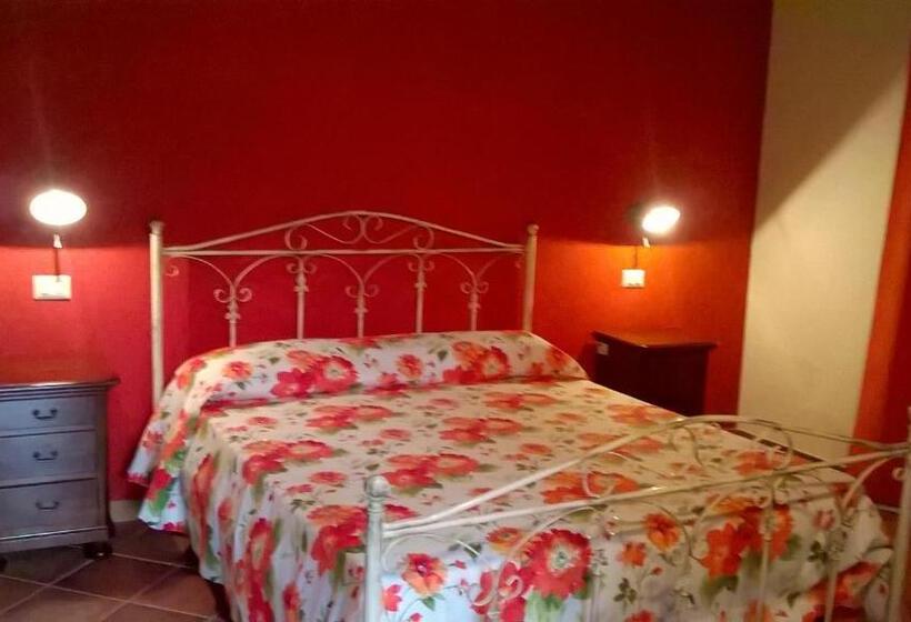 اتاق استاندارد چهارنفره با چشم‌انداز باغ, Agriturismo Aurea