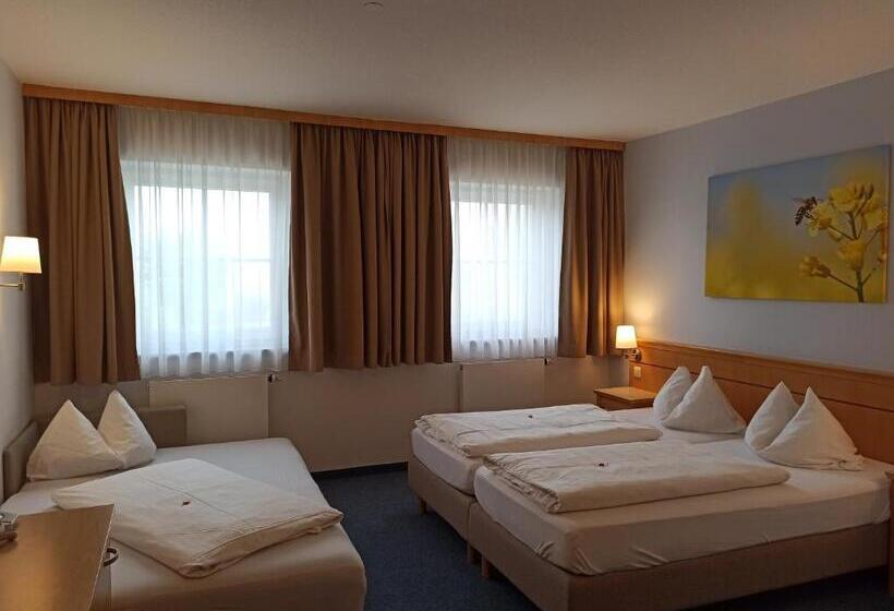 Номер Стандарт Трехместный, Familienhotel Nahe Der Therme Erding