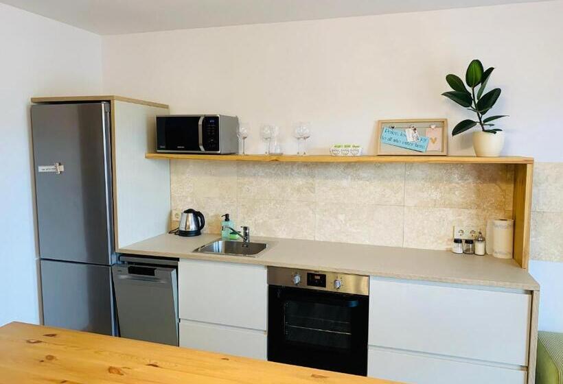 Апартаменты 1 Спальня с Террасой, Egria Apartments