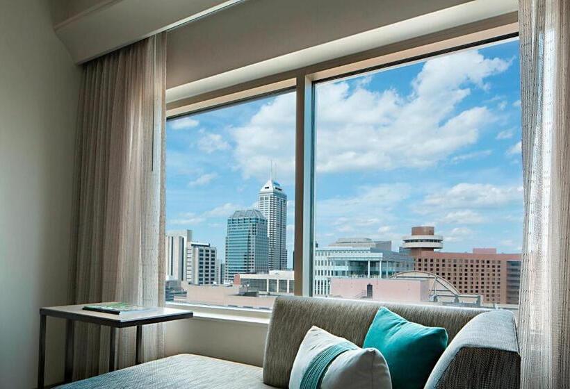 Pokój Standard Łóżko King Size, Indianapolis Marriott Downtown