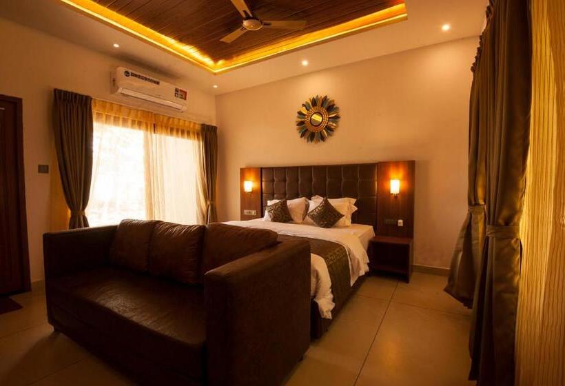 Номер Superior Кровать Кинг, Mc Resort Wildlife Resort Bandipur