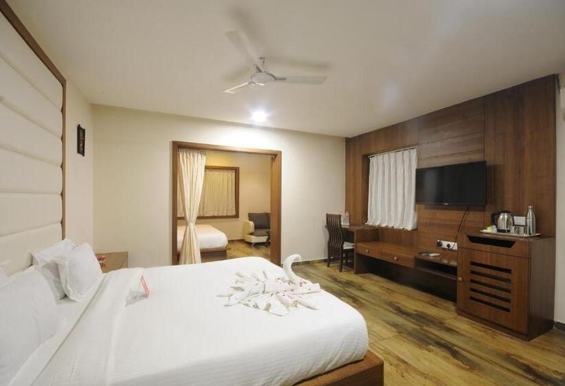 Номер Deluxe Кровать Кинг, Vishal Lords Inn Gir Forest