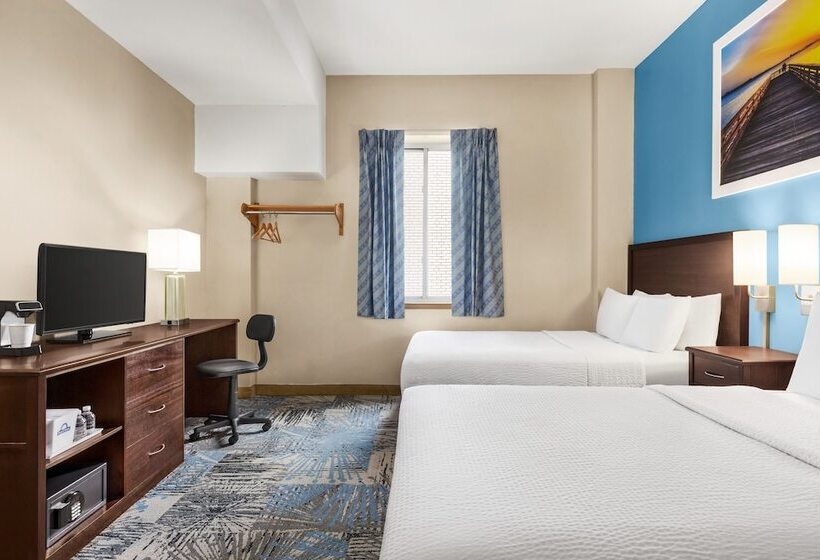 Номер Стандарт 2 Двуспальные Кровати, Days Inn By Wyndham Philadelphia Convention Center