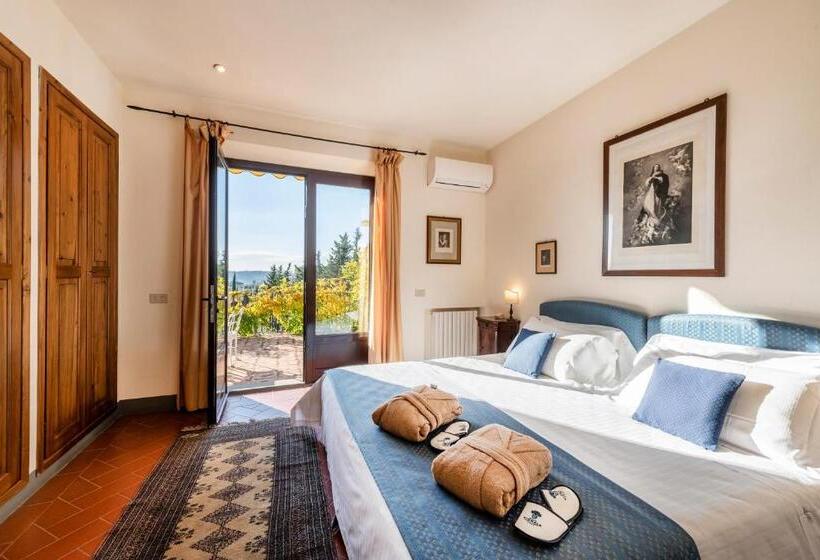 Люкс с Террасой, Relais Vignale & Spa