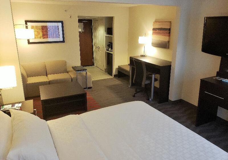 Номер Стандарт Кровать Кинг Адаптированный для Инвалидов, Holiday Inn Express Portland West/hillsboro, An Ihg