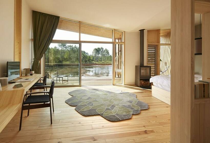 Номер Deluxe Адаптированный для Инвалидов, Les échasses Golf & Surf Eco Lodge