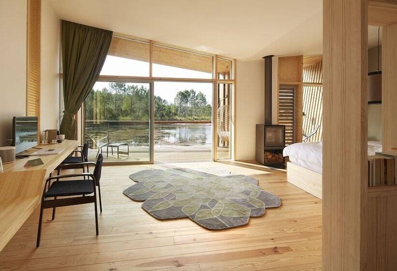 Номер Deluxe Адаптированный для Инвалидов, Les échasses Golf & Surf Eco Lodge