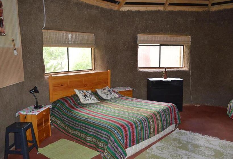이코노미 쿼드러플룸(공용 화장실), Coyunche Cabañas Y Camping Laja & San Rosendo