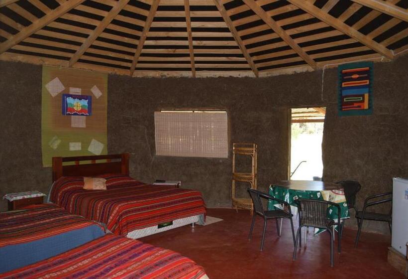 이코노미 쿼드러플룸(공용 화장실), Coyunche Cabañas Y Camping Laja & San Rosendo