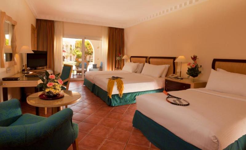 اتاق استاندارد سه تخته با چشم‌انداز باغ, Savoy Sharm El Sheikh