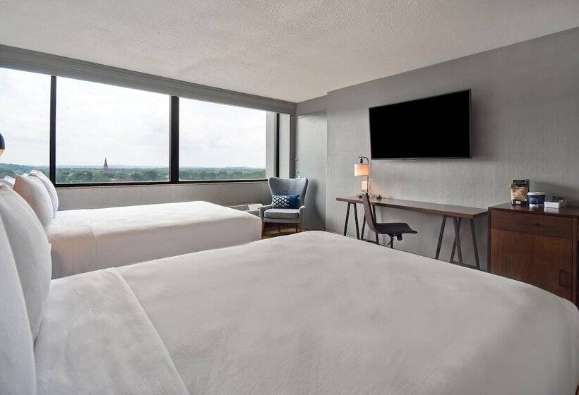 스탠다드 룸 더블 침대 2개, Four Points By Sheraton Boston Newton