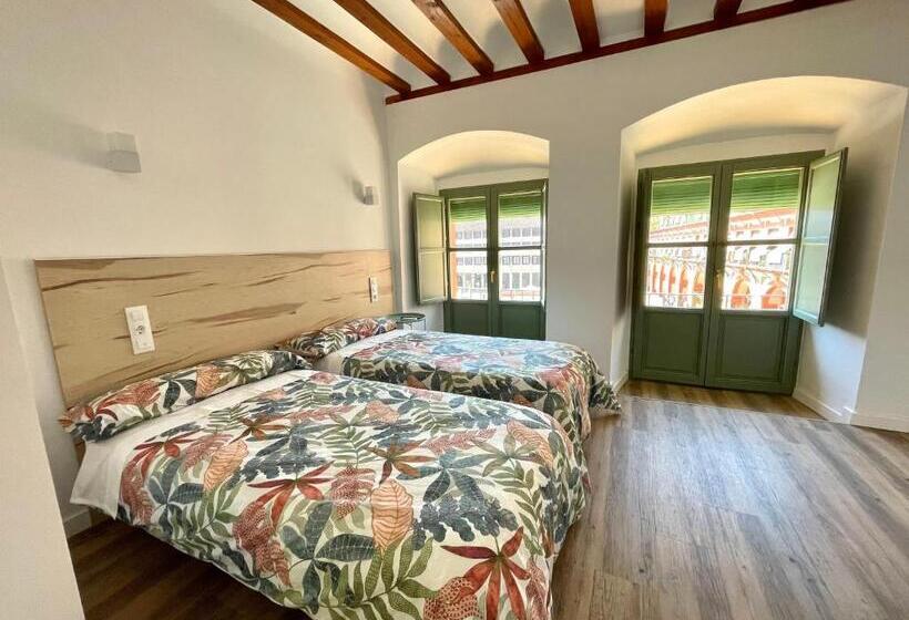 اتاق استاندارد با چشم‌انداز, La Despensa De La Corredera Hostal