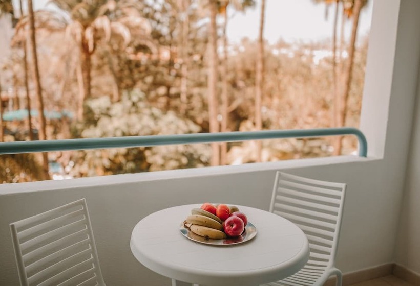 דירת חדר פרמיום עם נוף לבריכה, Aparthotel Playa del Sol - Adults Only