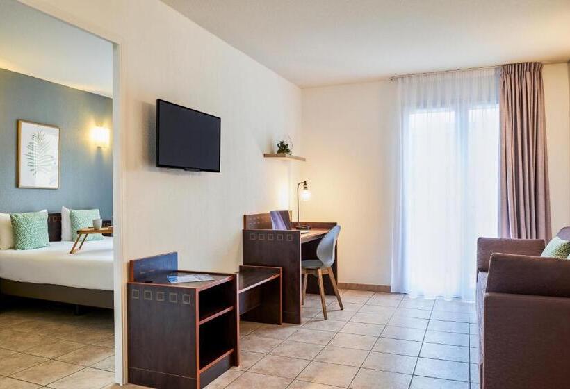 침실 1개 발코니 아파트, Aparthotel Adagio Access Nice Garibaldi