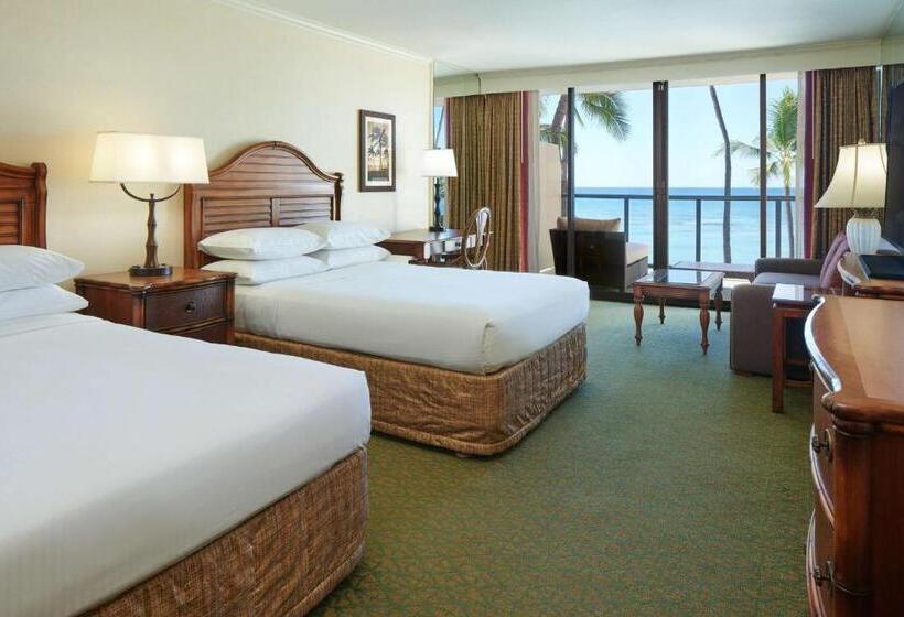 带海景的俱乐部房间, Outrigger Waikiki Beach Resort