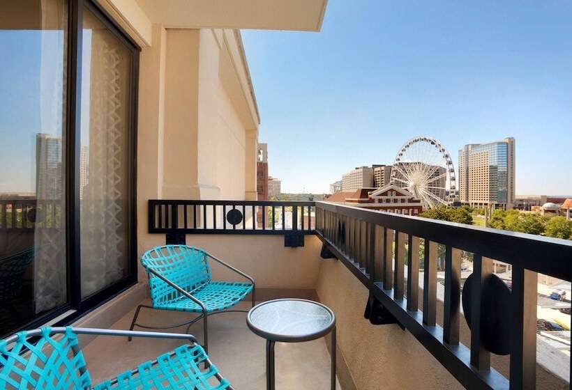 חדר סטנדרט מיטה זוגית, American Hotel Atlanta Downtown, Tapestry Collection Hilton