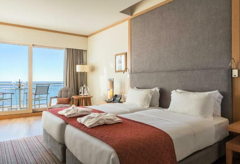 اتاق لوکس با چشم‌انداز دریا, Sesimbra Oceanfront Hotel   Preferred Hotels And Resorts