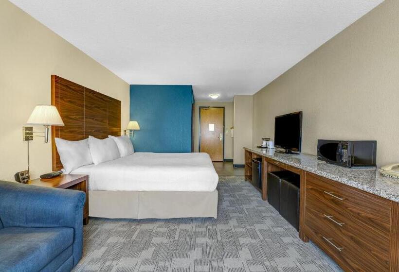 キングサイズベッドのスタンダードルーム, Days Inn By Wyndham Red Deer