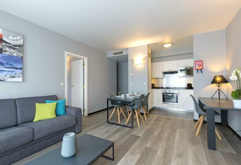 آپارتمان 1 خوابه, Thon Hotel Residence Parnasse Apart