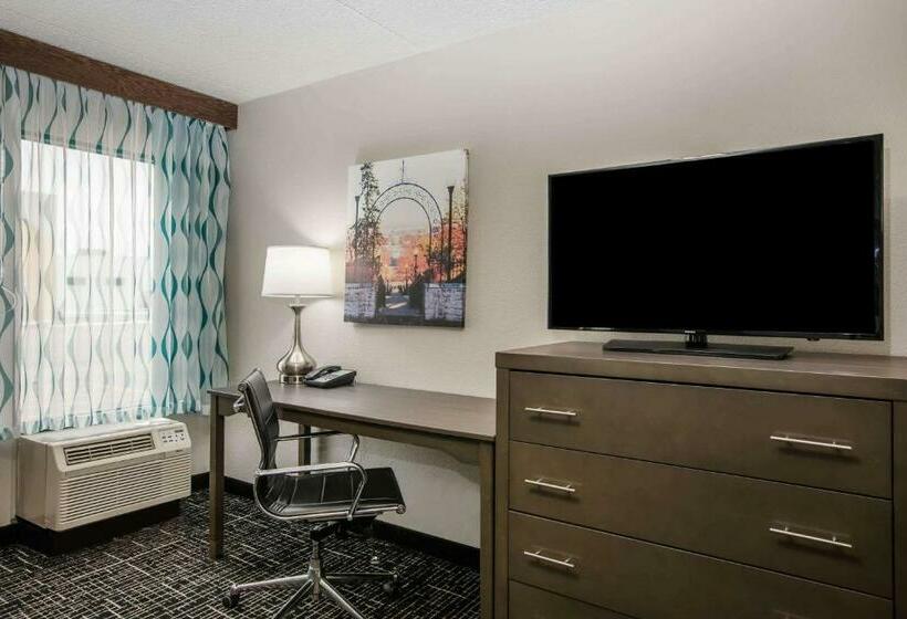 스탠다드 룸 킹사이즈 침대, La Quinta Inn By Wyndham Davenport & Conference Center