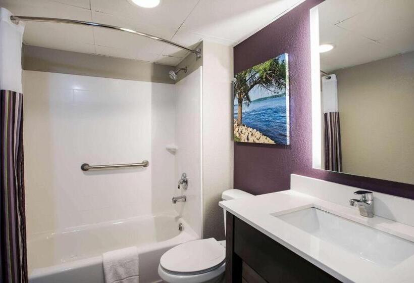 디럭스 스위트 킹 침대, La Quinta Inn By Wyndham Davenport & Conference Center