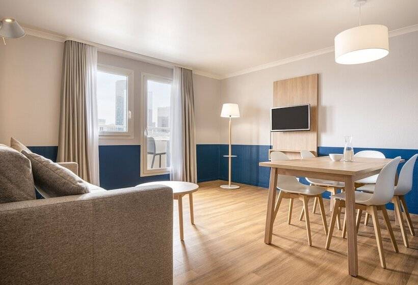 Апартаменты 1 Спальня, Aparthotel Adagio La Défense Kléber