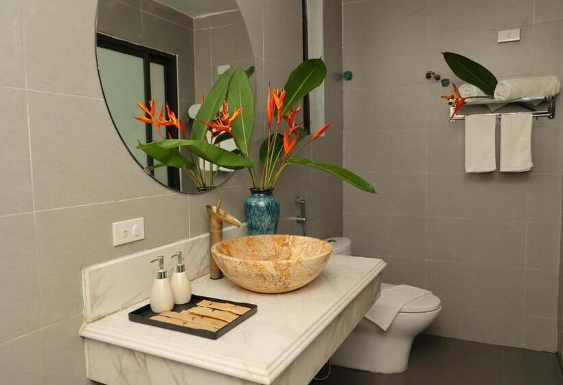 اتاق لوکس با چشم‌انداز باغ, Lalita Tam Coc Resort & Spa