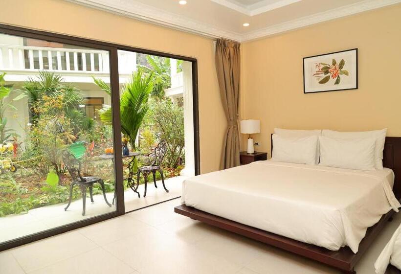 اتاق استاندارد سه تخته با چشم‌انداز باغ, Lalita Tam Coc Resort & Spa