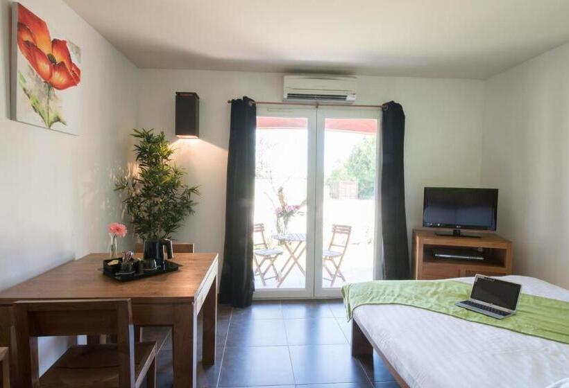 Студио Стандарт с Террасой, Hôtel Domaine Le Milos