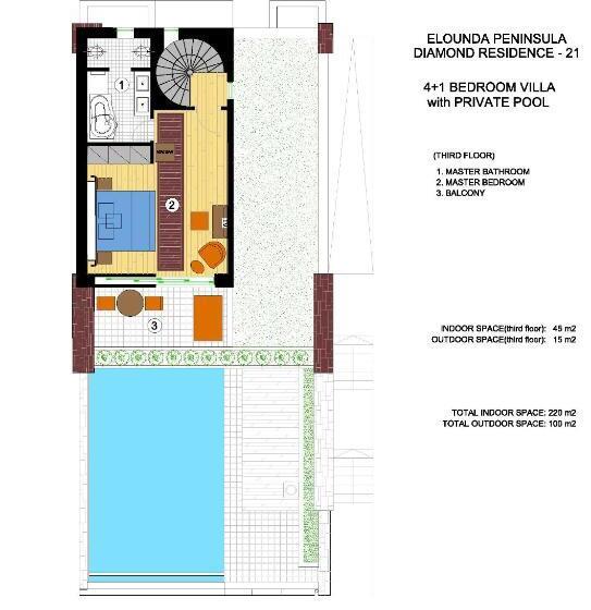 Appartement 5 Chambres, Elounda Peninsula Luxury Resort, Six Senses Spa