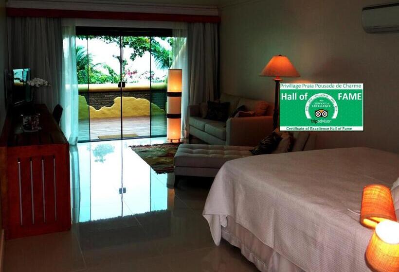 オーシャンビューのプレミアムルーム。, Privillage Praia Pousada De Charme