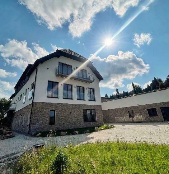 标准间带阳台, Wellness Penzion Lázně Kvilda