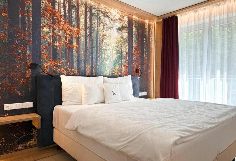 标准间带阳台, Wellness Penzion Lázně Kvilda