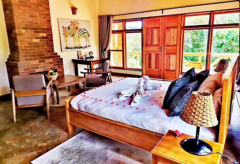 Номер Deluxe с Балконом, Ngorongoro Marera Mountain View Lodge