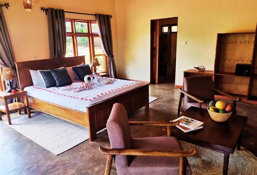 Номер Deluxe с Балконом, Ngorongoro Marera Mountain View Lodge