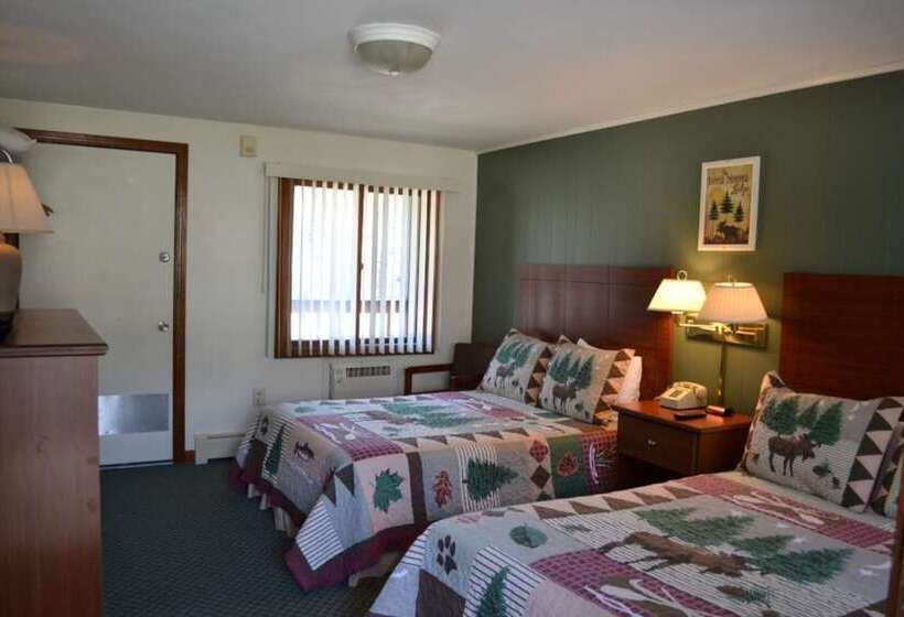 标准间带阳台, Kancamagus Lodge