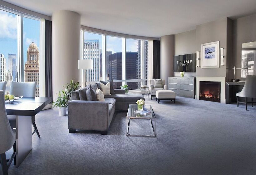 Deluxe Suite 2 Soveværelser, Trump International Hotel & Tower Chicago