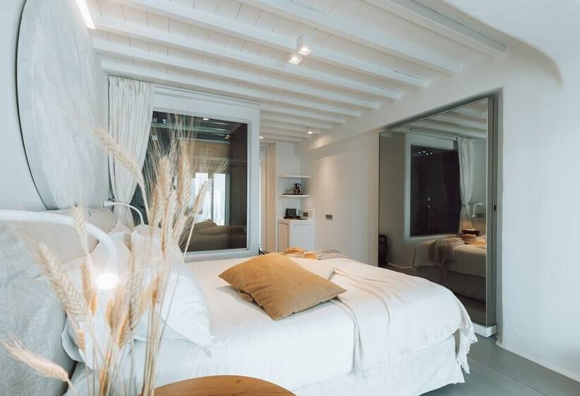 Номер Deluxe с Гидромассажем, Mykonos Ammos Hotel   Small Luxury Hotels Of The World