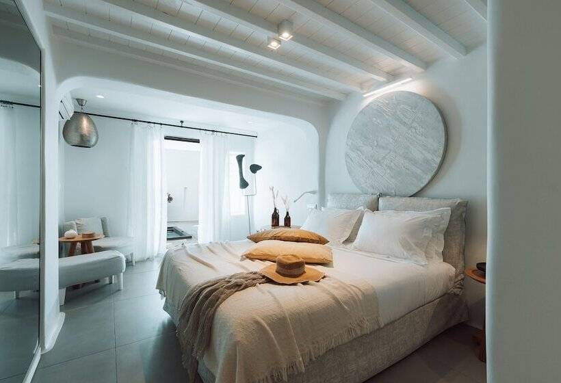 Номер Deluxe с Гидромассажем, Mykonos Ammos Hotel   Small Luxury Hotels Of The World