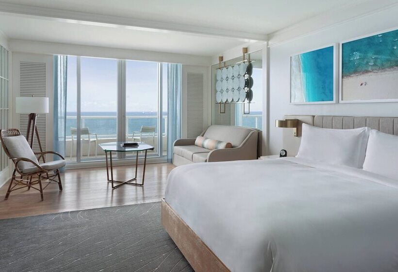 海の見えるダブルベッドスタンダードルーム, The Ritzcarlton, Fort Lauderdale