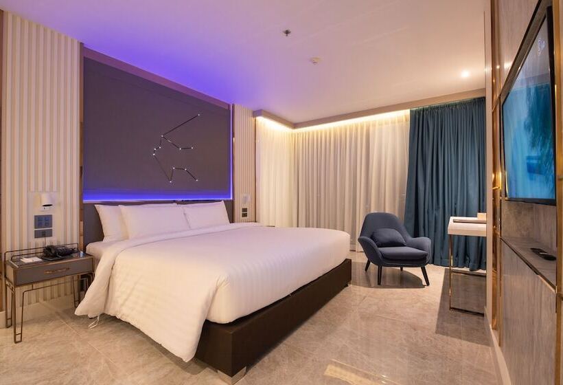 디럭스 룸, Pattaya Discovery Beach Hotel   Sha Extra Plus