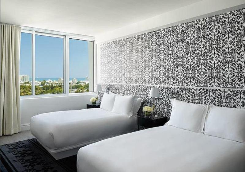 带阳台套房, Mondrian South Beach