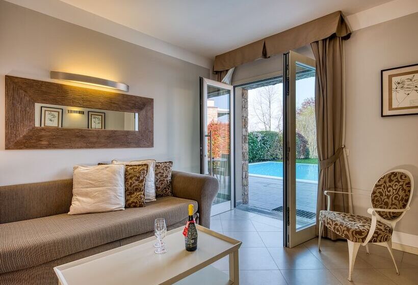 Люкс с Бассейном, Parc Hotel Germano Suites & Apartments