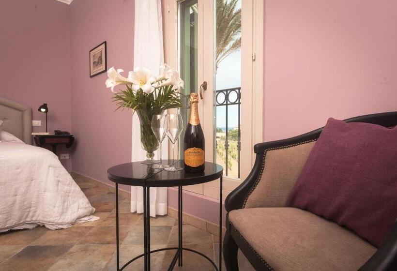 바다 전망 스위트, Agriturismo Baglio Donnafranca Wine Resort
