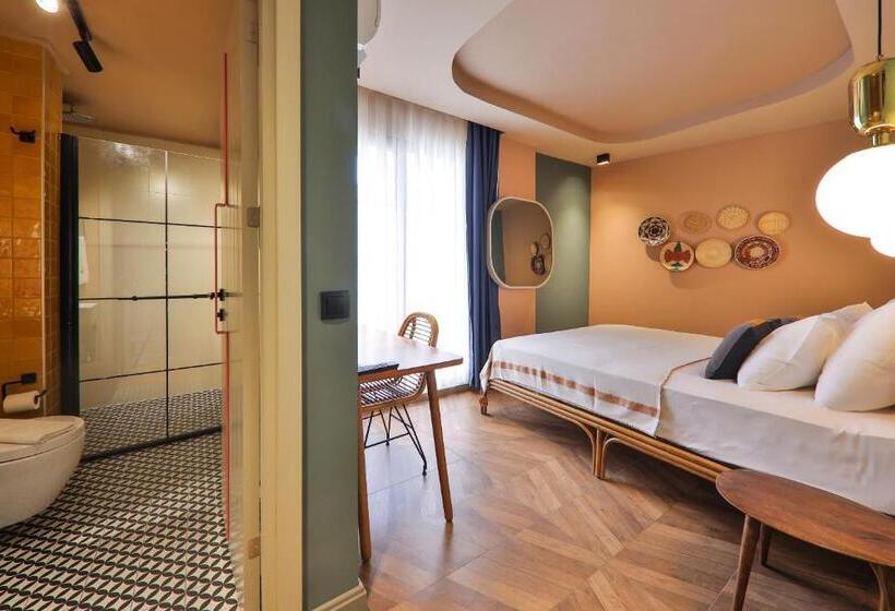 اتاق لوکس با بالکن, Luff Boutique Hotel   Adult Only