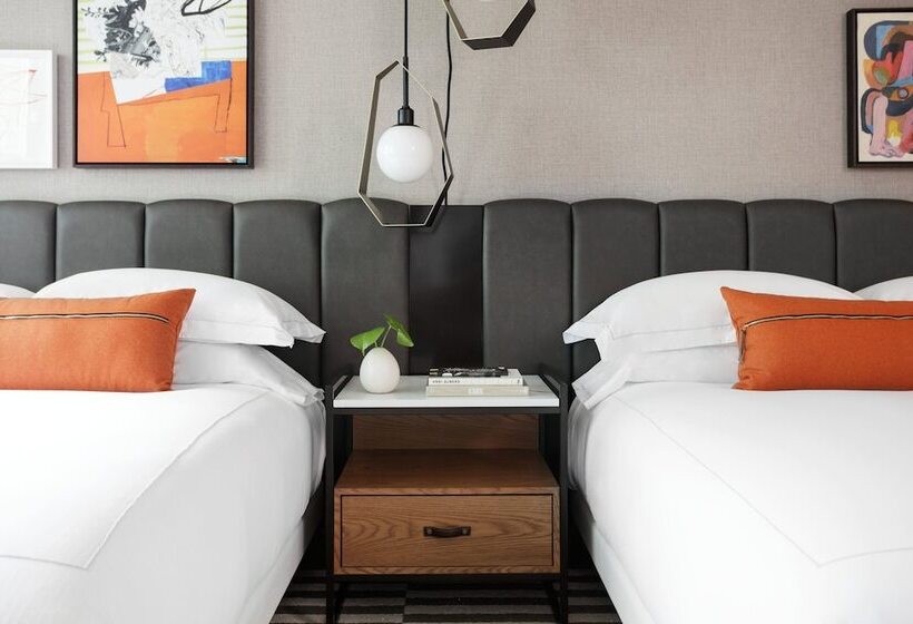 带2个双人床的标准工作室, Kimpton   Harper Hotel, An Ihg