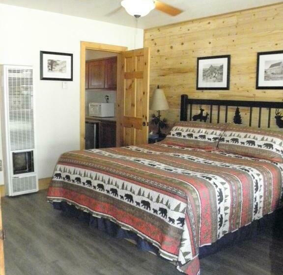 디럭스 스위트 킹 침대, Creekside Lodge